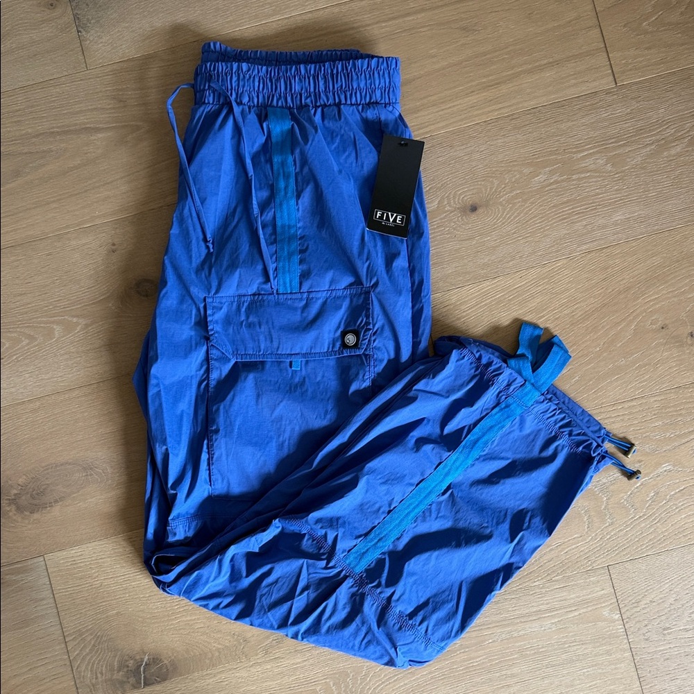 FIVE 5 dancewear combat cargo pants- blue XL